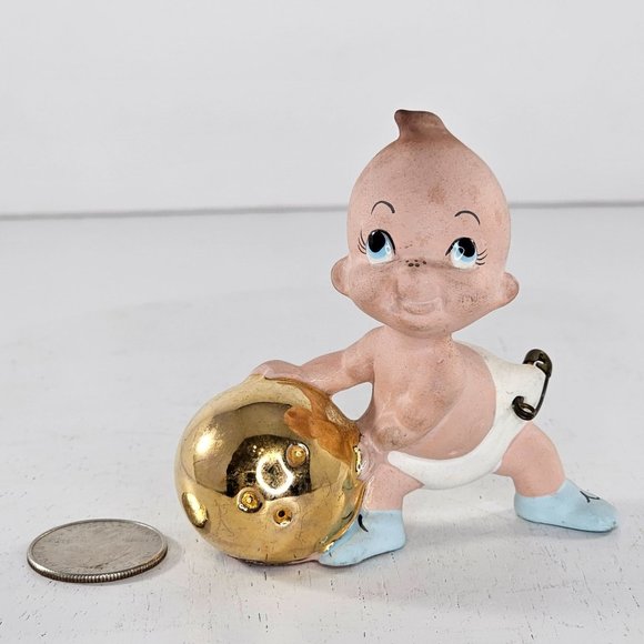 Freeman McFarlin Baby Bowling Figurine Diaper Pin - Picture 6 of 6